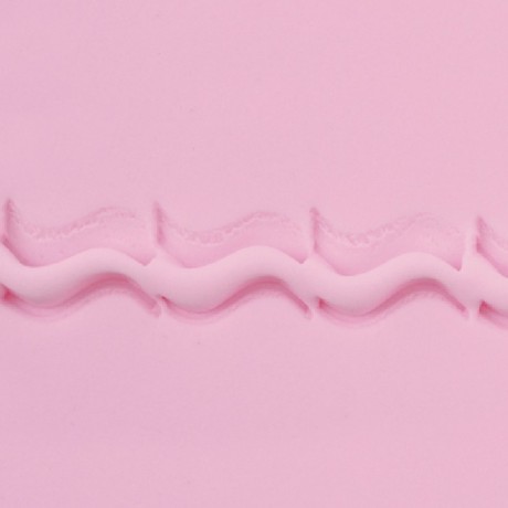 PME Wavy Line plain Crimper 3/4