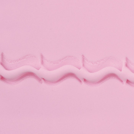 PME Wavy Line plain Crimper 3/4