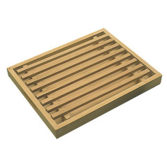 Crumb catcher bread board