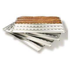 Alu-Gaufer bread sheet 600 x 430 mm