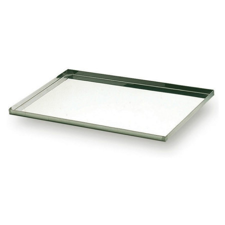 Oven sheet with lip stainless steel 600 x 400 mm