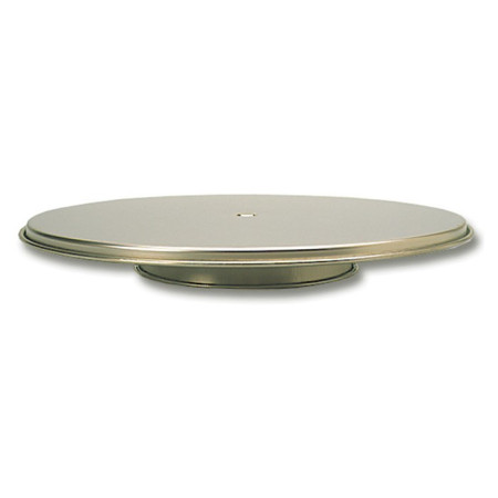Revolving cake stand stainless steel Ø 300 mm