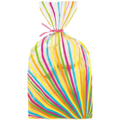 Poches Wilton plastique avec ruban Color Wheel 20 pièces