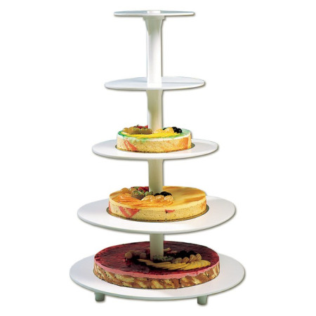 5-tier wedding cake stand H 550 mm