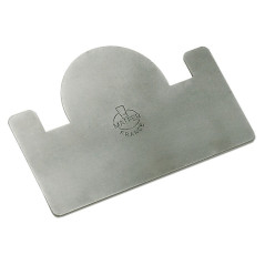 Comb for yule log stainless steel 122 x 80 mm