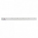 Règle graduée 640 x 50 mm en plastique