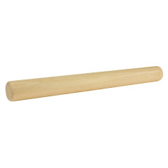 Wooden rolling pin beechwood L 420 mm Ø 45 mm