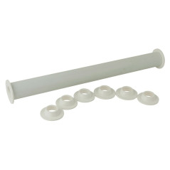 Adjustable rolling pin L 520 mm