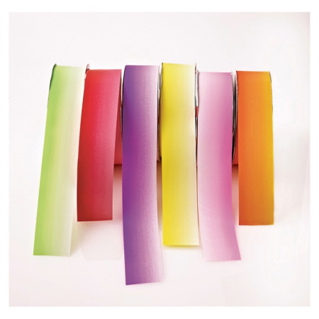 Ruban charlotte jaune 0,05 x 100 m