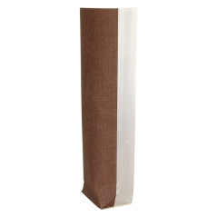 Sachet toile de jute écru 220 x 100 mm (lot de 100)