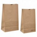 Sac kraft brun H 400 mm (lot de 500)