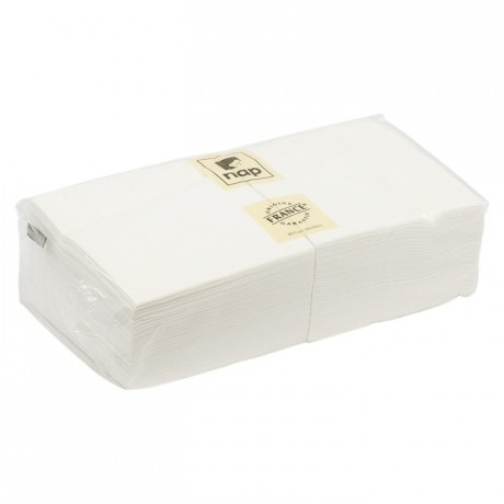White napkin 40 x 40 cm (100 pcs)