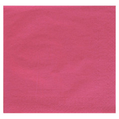 Serviette Celi-ouate framboise 38 x 38 cm (lot de 900)