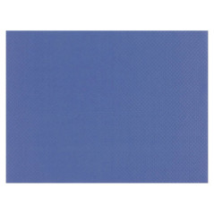 Set de table en papier gaufré bleu marine 400 x 300 mm (lot de 500)