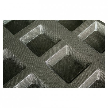 Silform 600 x 400 15 pains carrés 93 x 93 x 28 mm