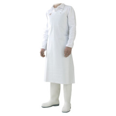 White vinyl apron 1300 x 900 mm