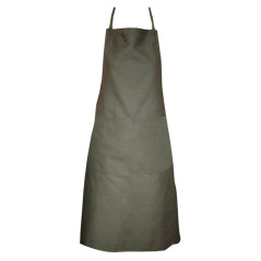 Valet's apron grey with pocket 1020 x 950 mm