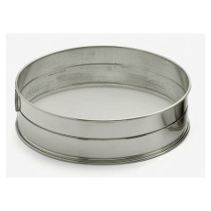 Tamis inox Ø 250 maille 1,28 mm