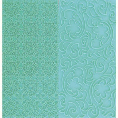 Tapis relief à pâte à sucre FMM Vintage Lace 2 pièces