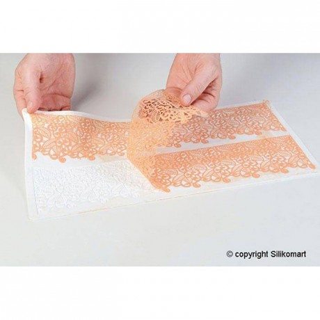 Tapis silicone dentelle Baroc