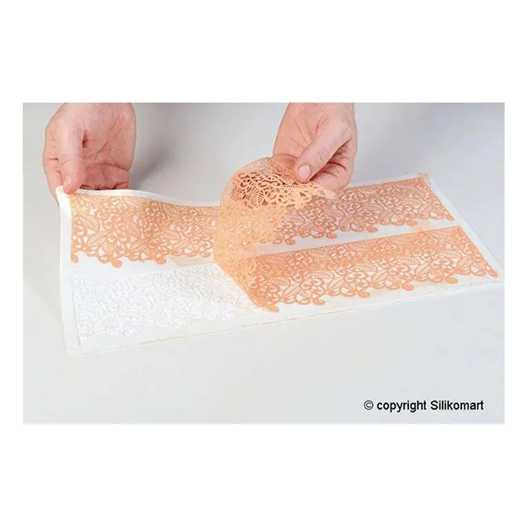 Tapis silicone dentelle Baroc