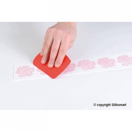 Tapis silicone dentelle Flower