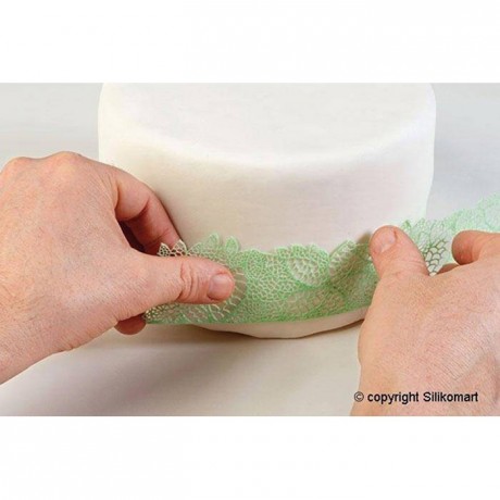 Tapis silicone dentelle Leaves