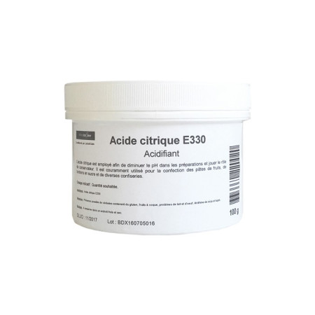 Acide citrique E330 100 g