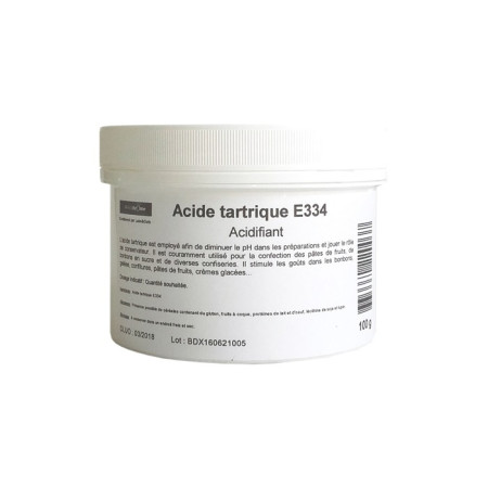 Acide tartrique E334 100 g