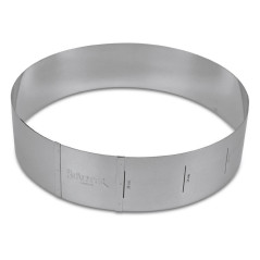 Städter Adjustable Baking Ring, Round, 7cm high