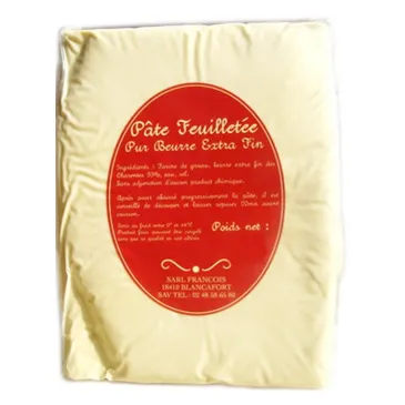 Pâte feuilletée fraîche S/V