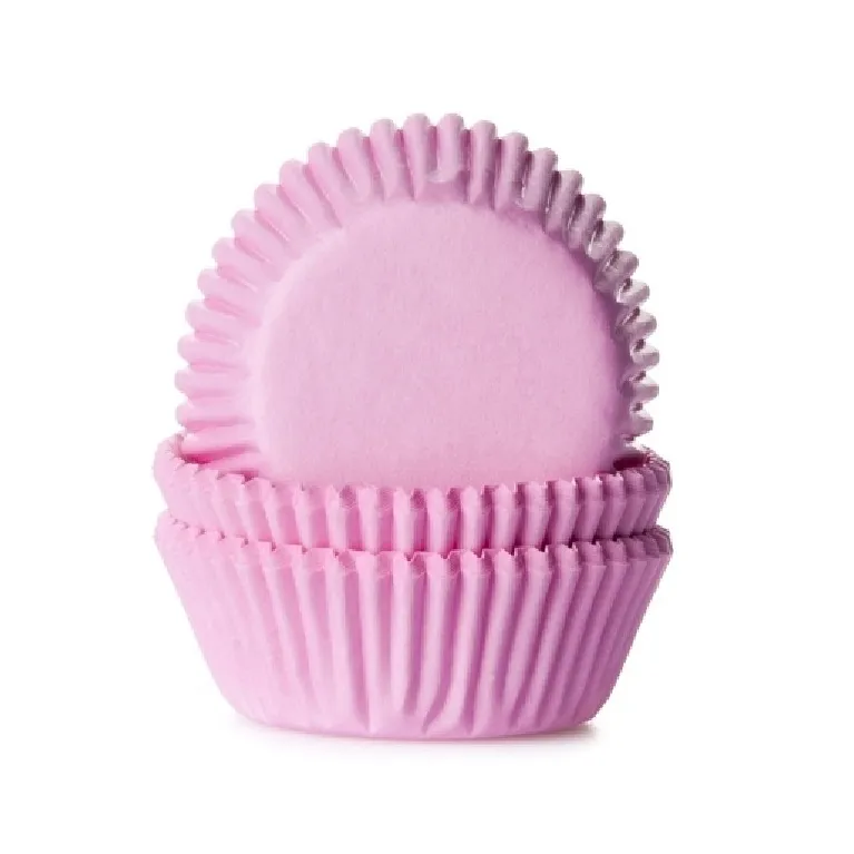 Caissettes mini House of Marie Light Pink 60 pièces