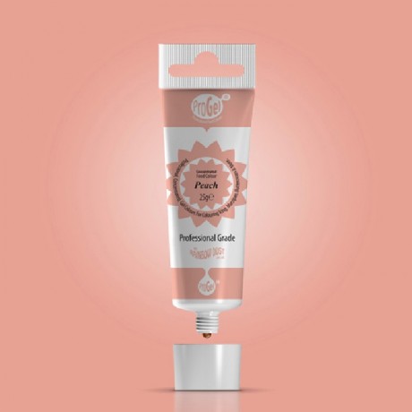 Colorant alimentaire en gel ProGel Rainbow Dust Peach 25 g