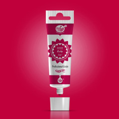 Colorant alimentaire en gel ProGel Rainbow Dust Ruby 25 g