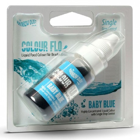 RD Colour Flo Airbrush Colour Baby Blue 16ml