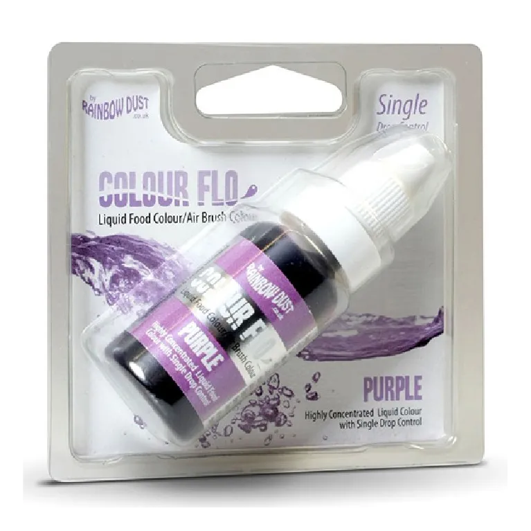 Colorant pour pour aérographe Rainbow Dust violet 16 mL