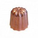 Mould for cannelés copper Ø 35 mm