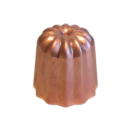 Mould for cannelés copper Ø 35 mm