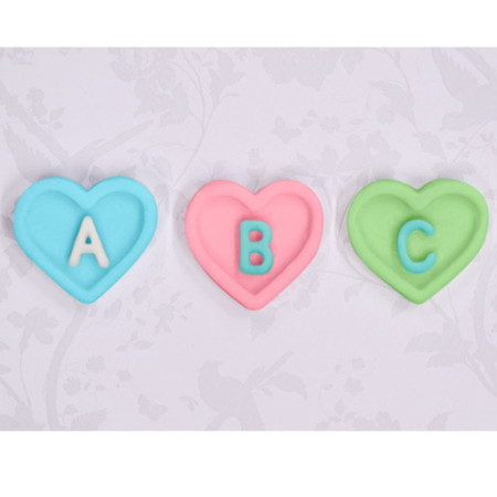 Katy Sue Mould Heart Alphabet