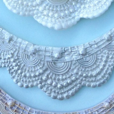 Moule silicone Karen Davies Art Deco filigrane