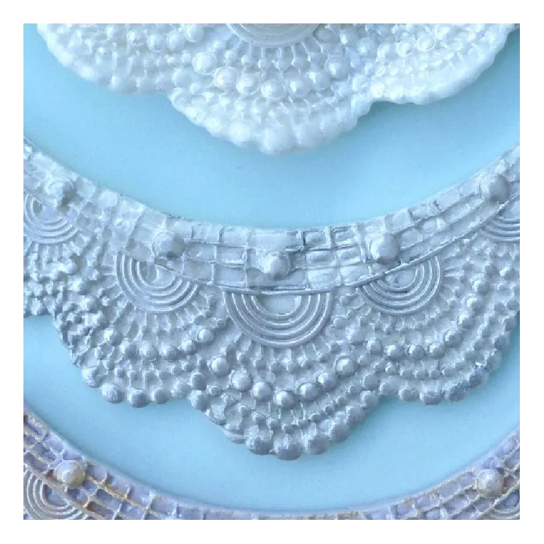 Karen Davies Silicon Mould Art Deco Filigree