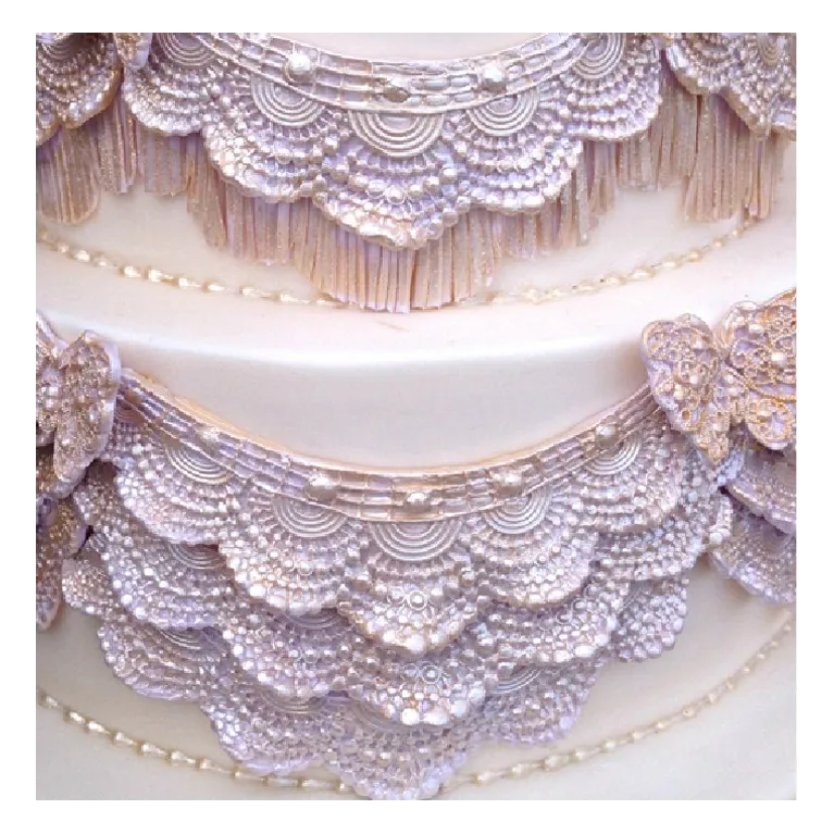 Moule silicone Karen Davies Art Deco filigrane