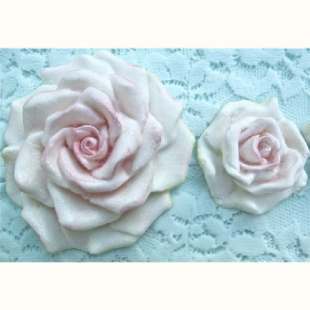 Moule silicone Karen Davies roses large 4 et 8 cm