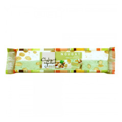 Nougat tendre vanille pistache barre 100 g