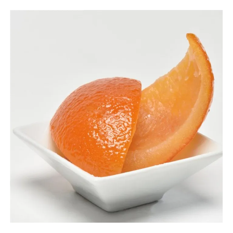 Oranges confites quartiers 250 g