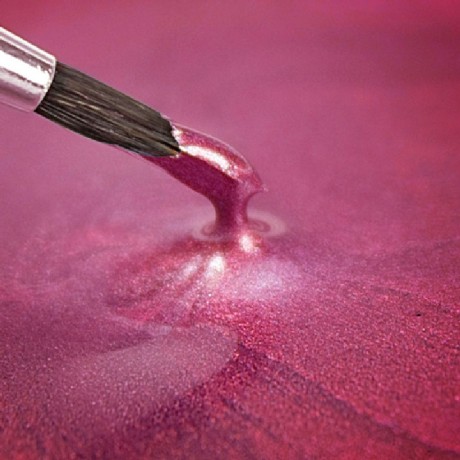 Peinture alimentaire Rainbow Dust Pearlescent Pearlescent Cerise 25 ml