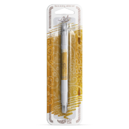 RD Professional Double sided Food Pen Dark Gold No IPA