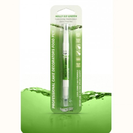 Stylo alimentaire à double mine Rainbow Dust Holly Ivy Green