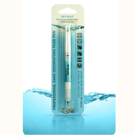 Stylo alimentaire à double mine Rainbow Dust Sky Blue