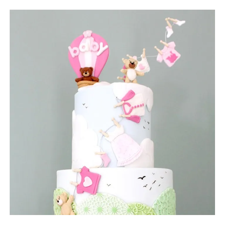 Katy Sue Mould Baby Clothes Washing Line